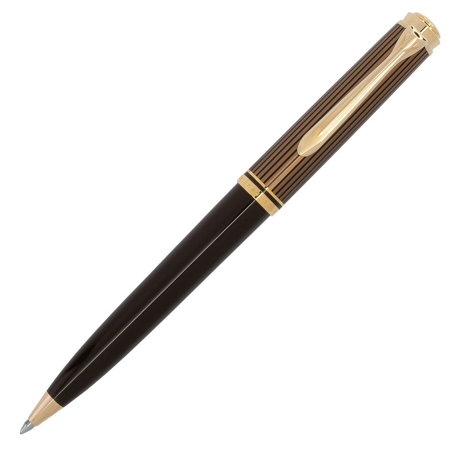 Pelikan K800 Brown Black ballpoint