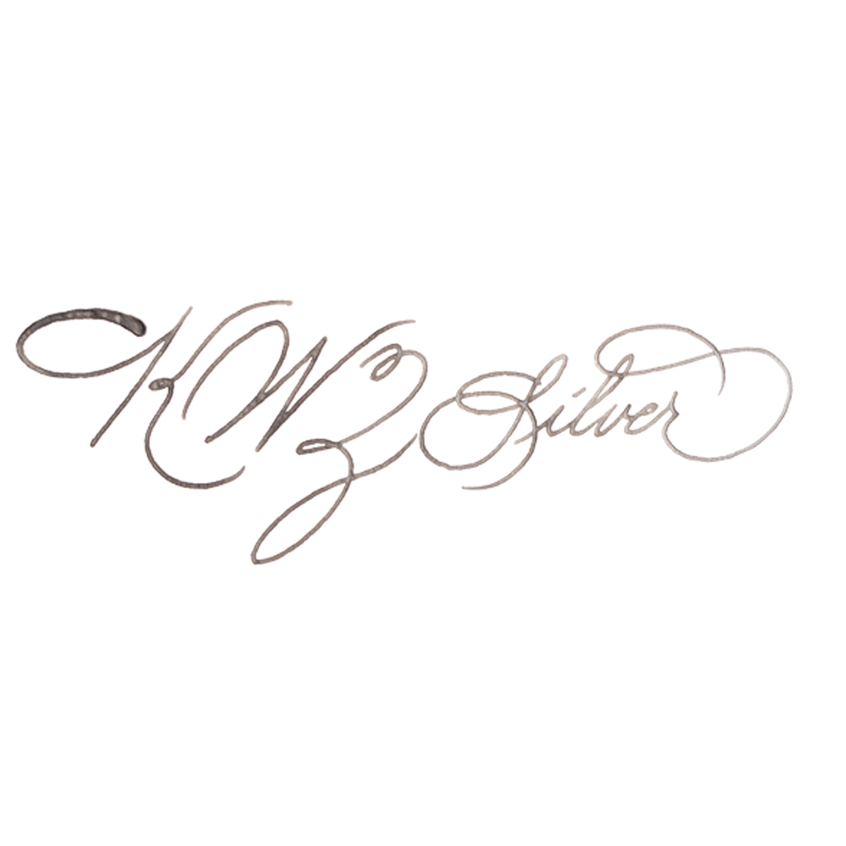 KWZ Calligraphy Ink- Silver-29ml