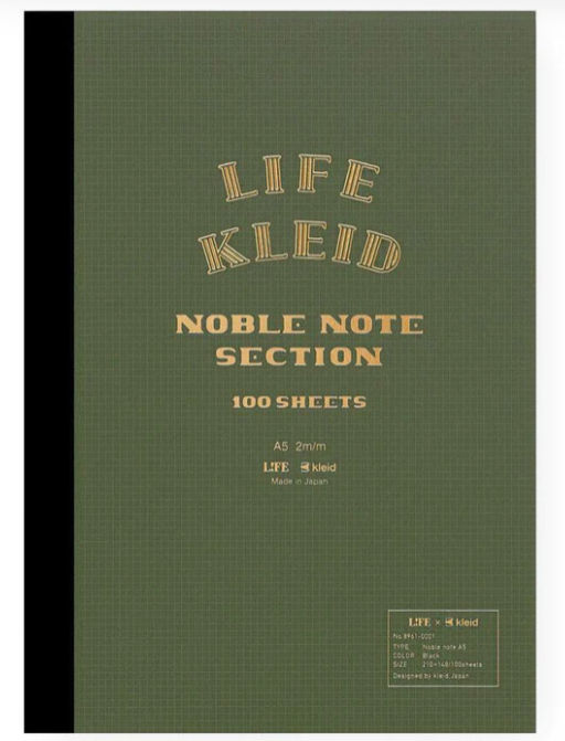 Kleid x Life Noble Note A5 - Grid