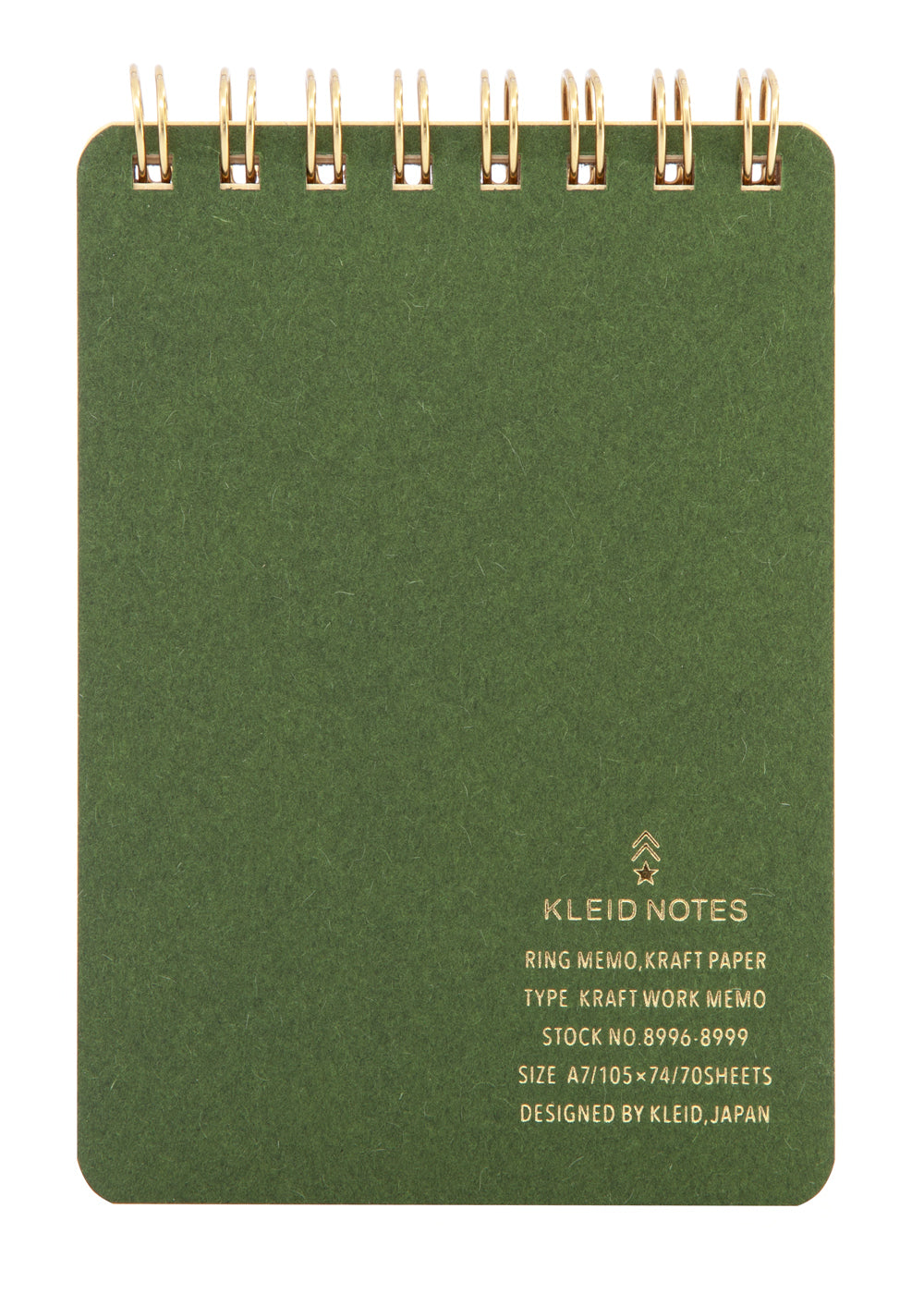 Kleid Kraft Work A7 Memo Pad - Graph