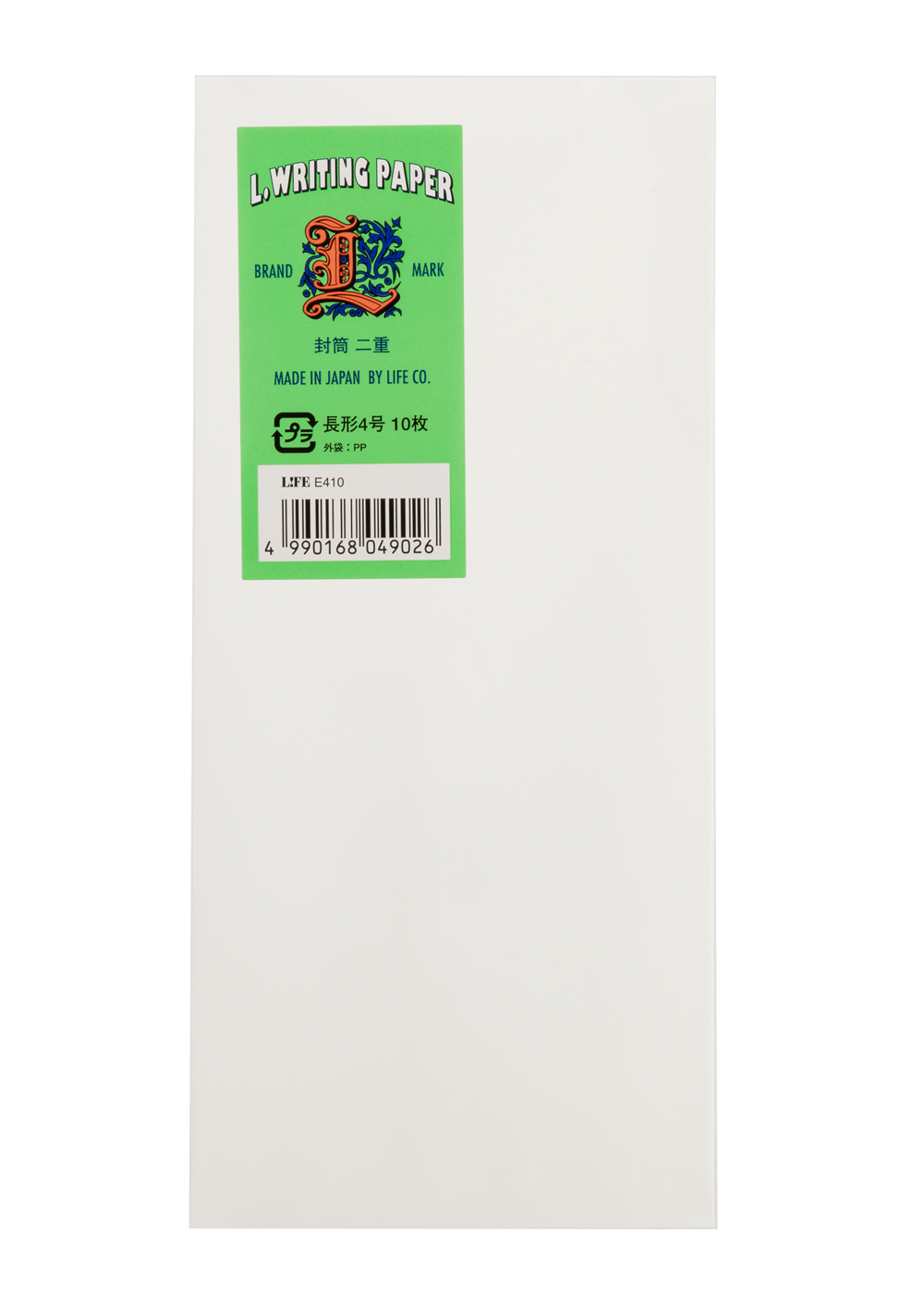 Life Stationery L. Writing Paper Envelopes