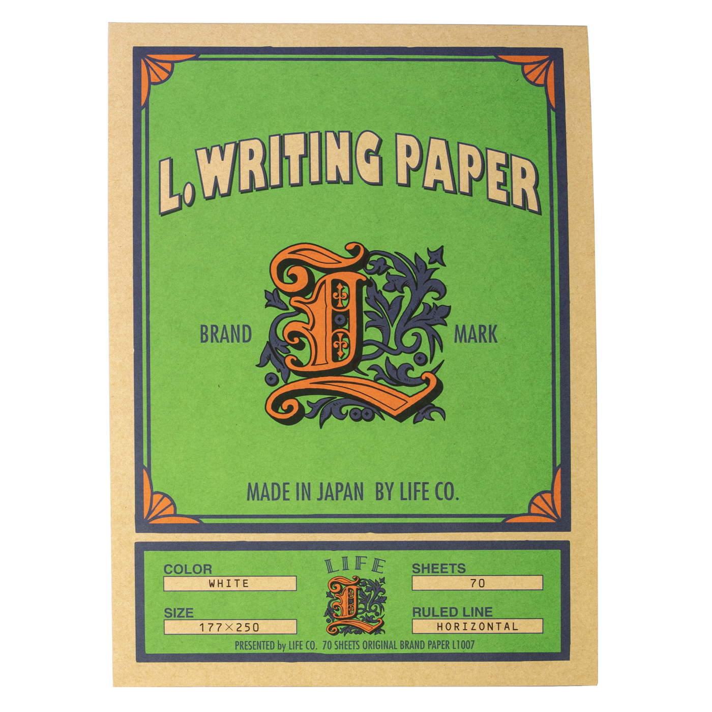 Life Stationery L. Writing Paper B5