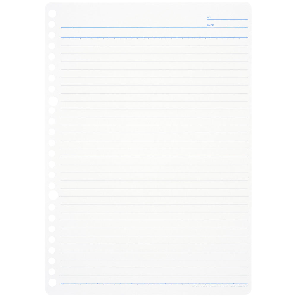 Maruman Loose Leaf Notepad - B5 To B4 Fold- Easy to Write - Line