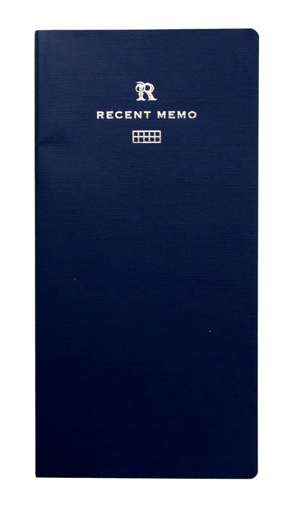 Life Stationery Recent Memo Slim Notebook- Graph