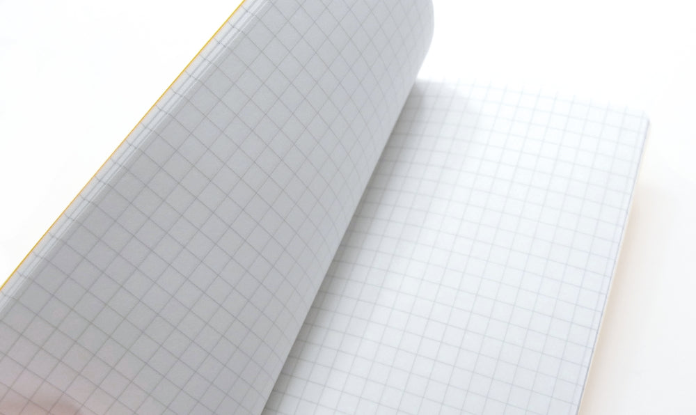 Life Stationery Recent Memo Slim Notebook- Graph