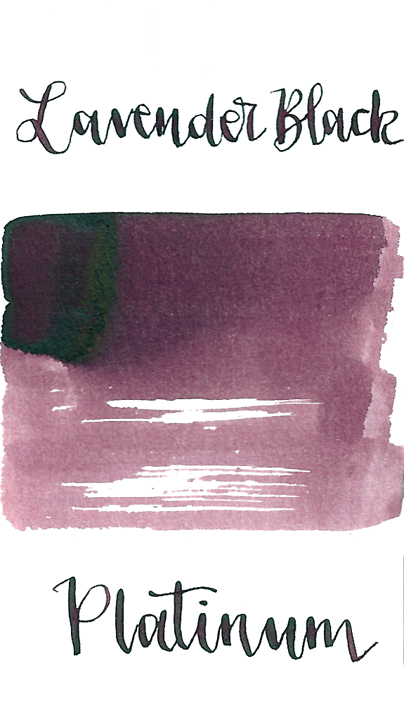 Platinum Classic Lavender Black Ink