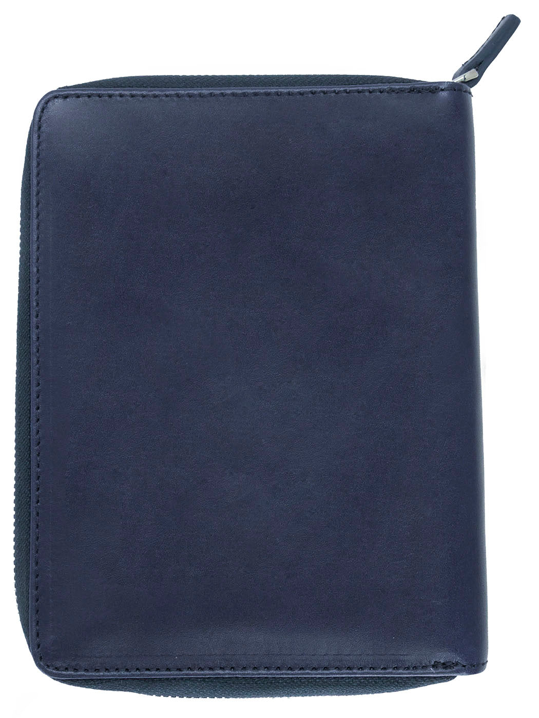 Galen Leather Co. Zippered 5 Slot Pen Case - Navy