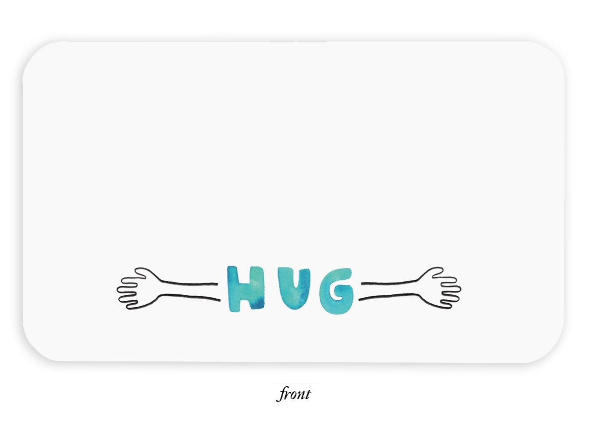 E. Frances Little Notes - Hug