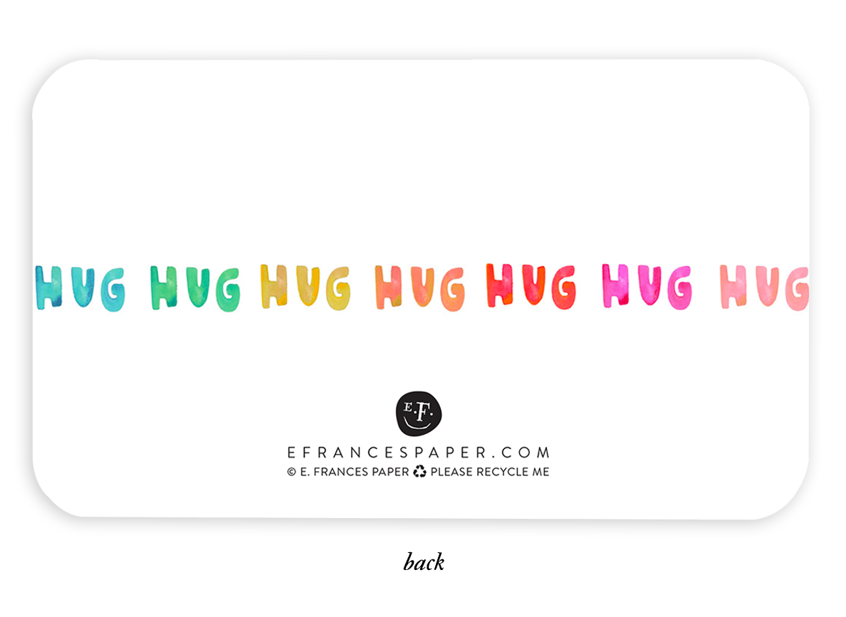 E. Frances Little Notes - Hug