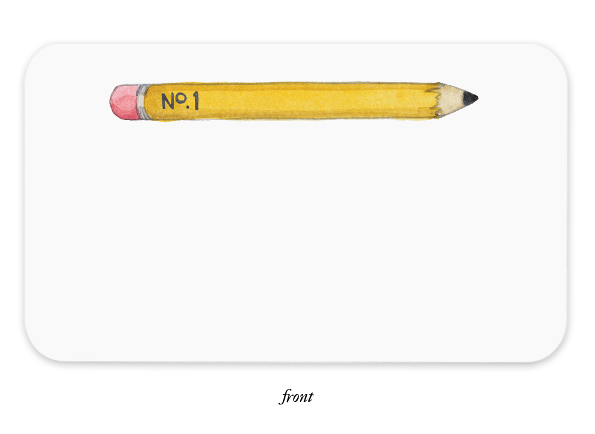E. Frances Little Notes - Pencil
