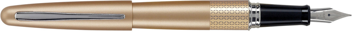 Pilot Metropolitan Gold Zigzag Fountain