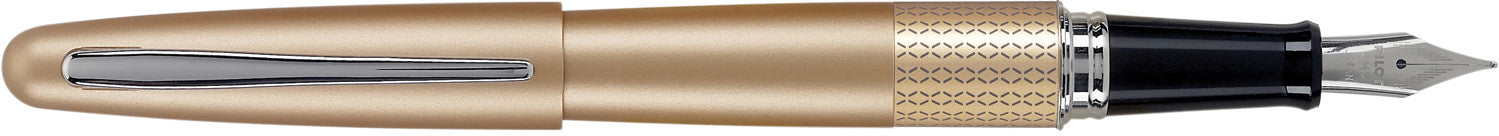 Pilot Metropolitan Gold Zigzag Fountain