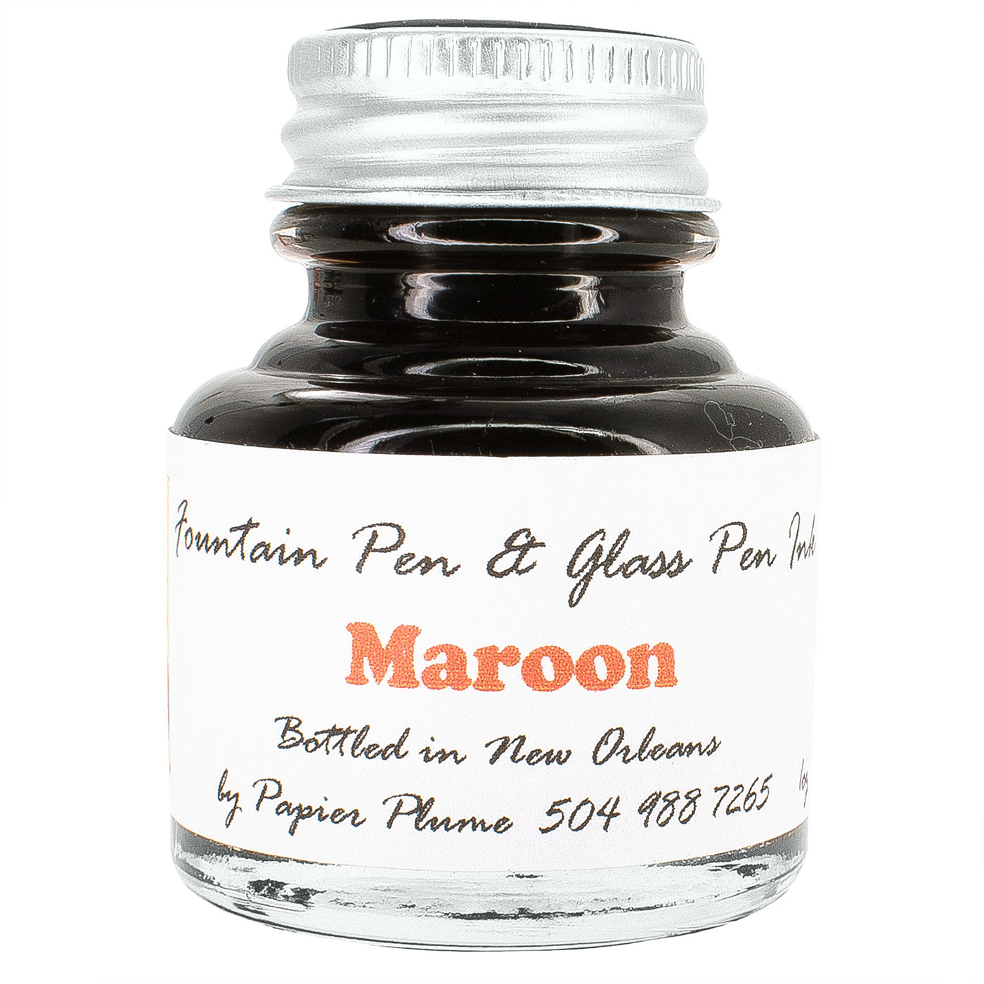 Papier Plume Maroon