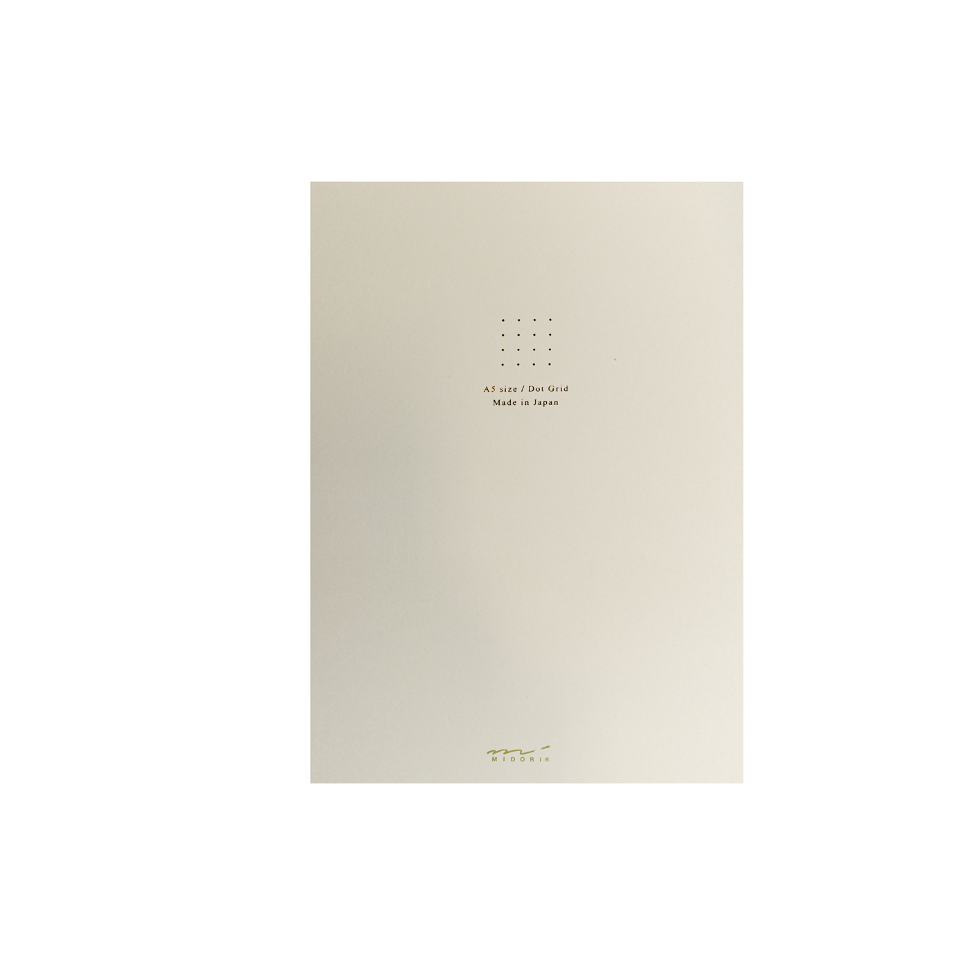Midori A5 Paper Pad Color Dot Grid