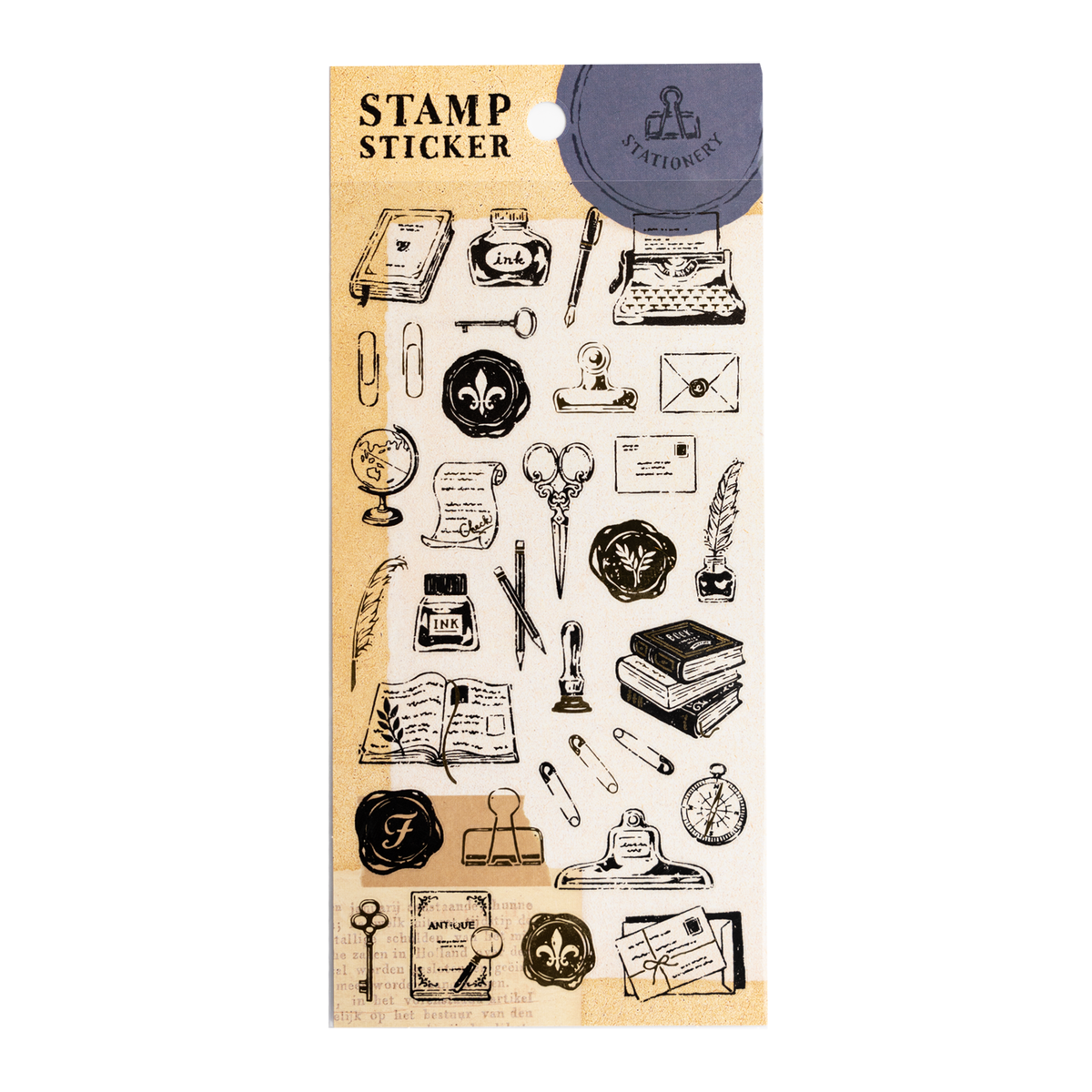 Mind Wave Stickers- Stamp Stickers -Stationery