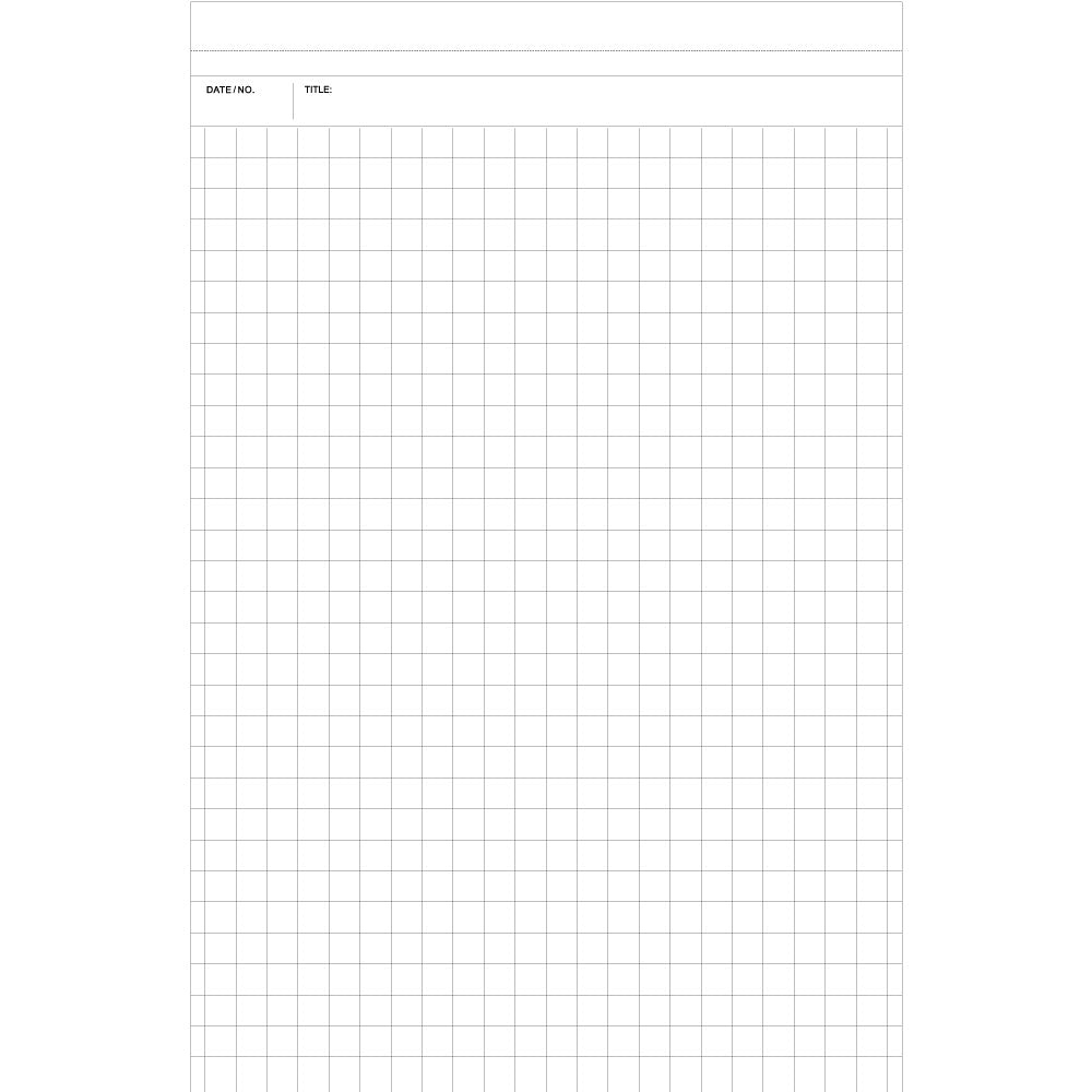 Maruman Notebooks Mnemosyne A4 Notepad- 5mm Grid