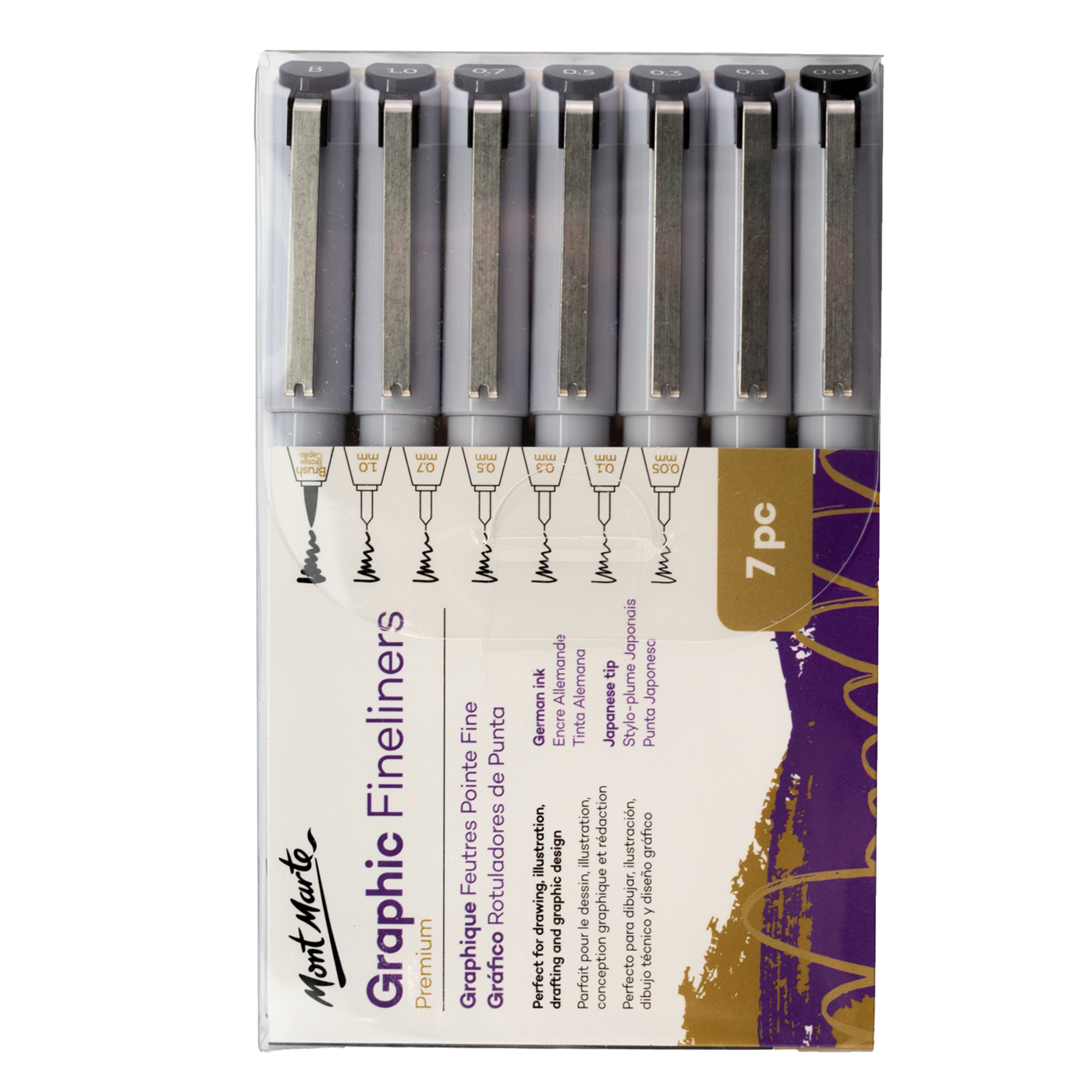 Mont Marte - Graphic Fineliners