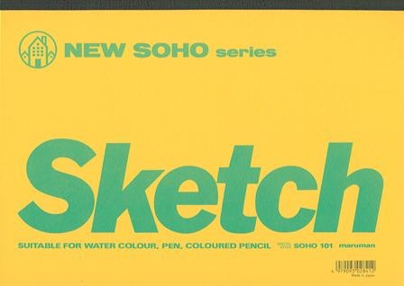 Maruman New Soho Series B5 Sketch Pad