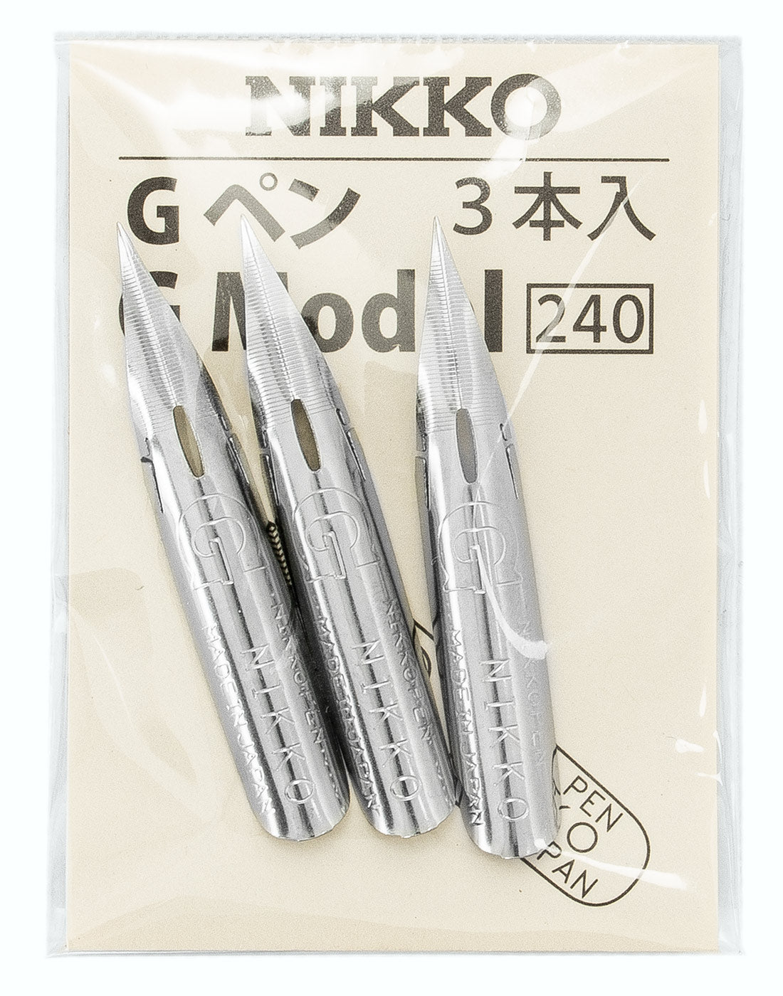 Nikko G Comic Nib- 3 Pack