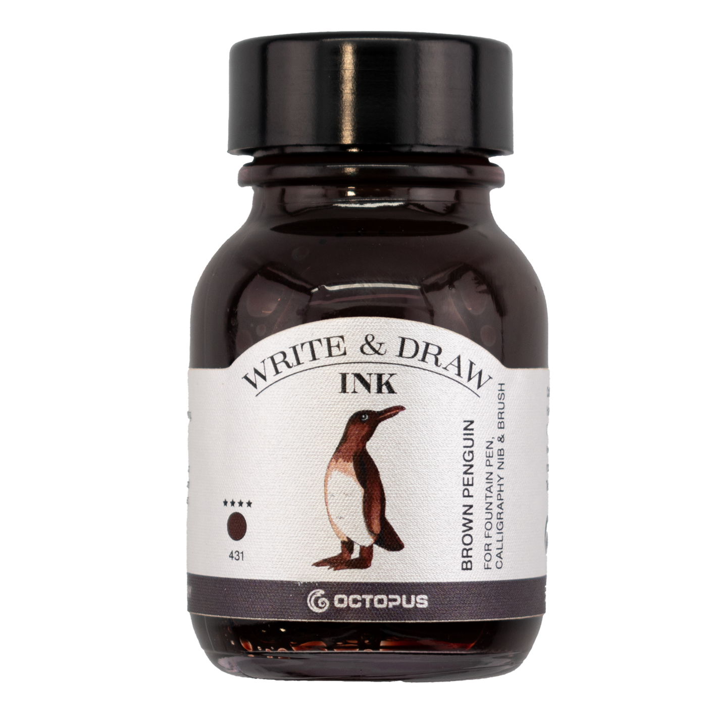 Octopus Write and Draw Ink 431 Brown Penguin