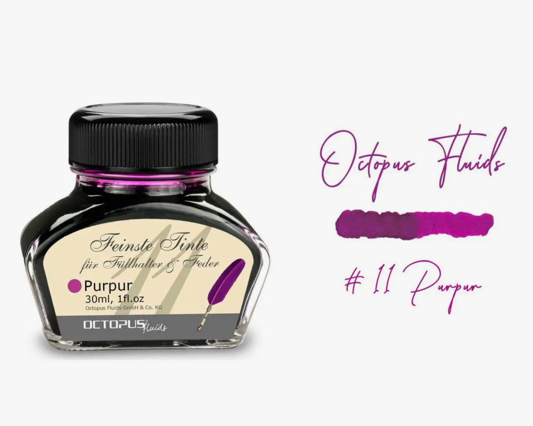 Octopus Purpur (Purple) Writing Ink