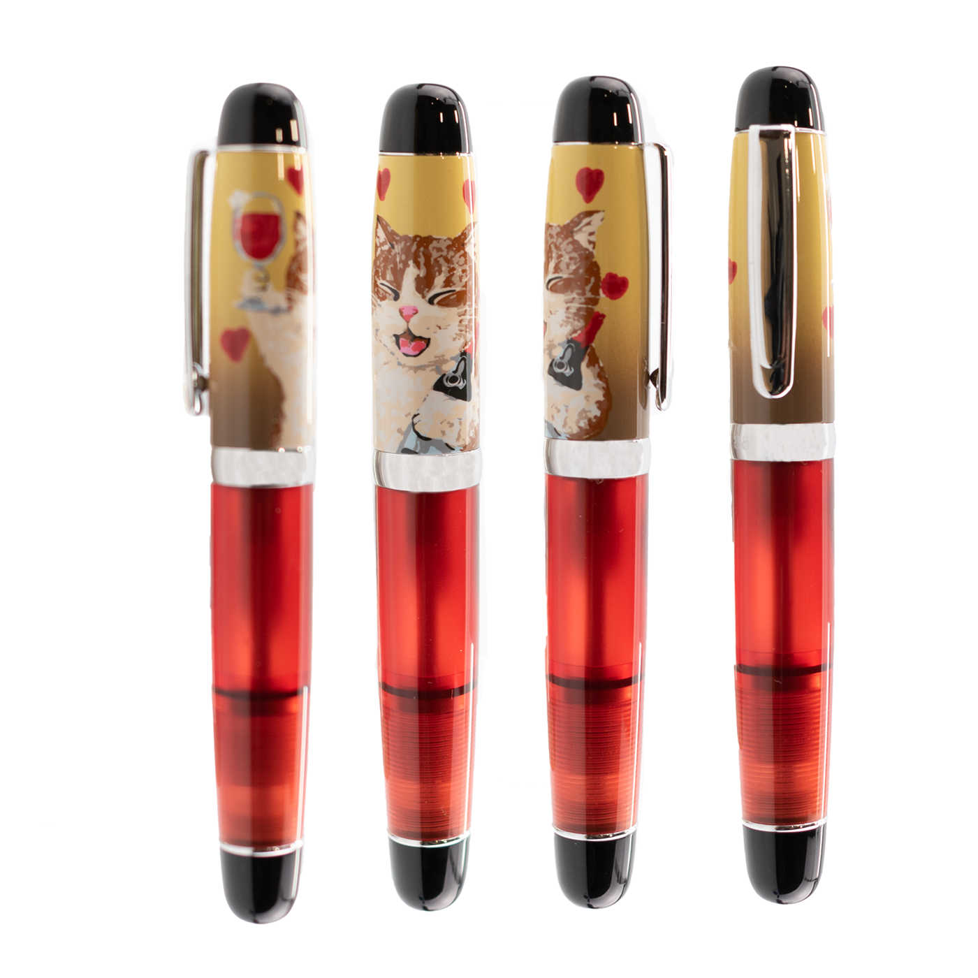 Opus 88 Mini Pocket Pen Cheer Kitty