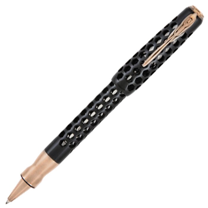 Pineider Honeycomb Black Prince Rollerball Limited Edition 888
