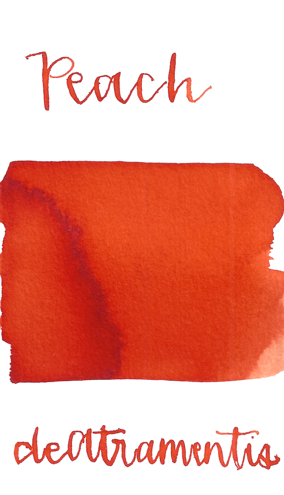 De Atramentis Fragrance Peach, Red Orange
