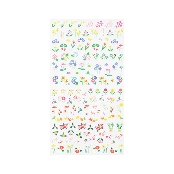 Midori Planner Stickers- Seasonal Plants