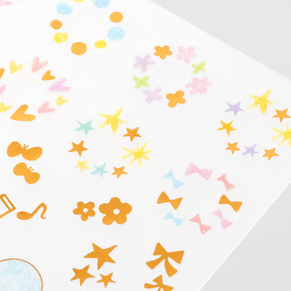 Midori Planner Stickers- Twinkling Pastel