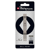 Platignum No. 9 Ballpoint Refill- Black