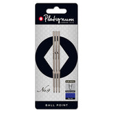 Platignum No. 9 Ballpoint Refill- Blue