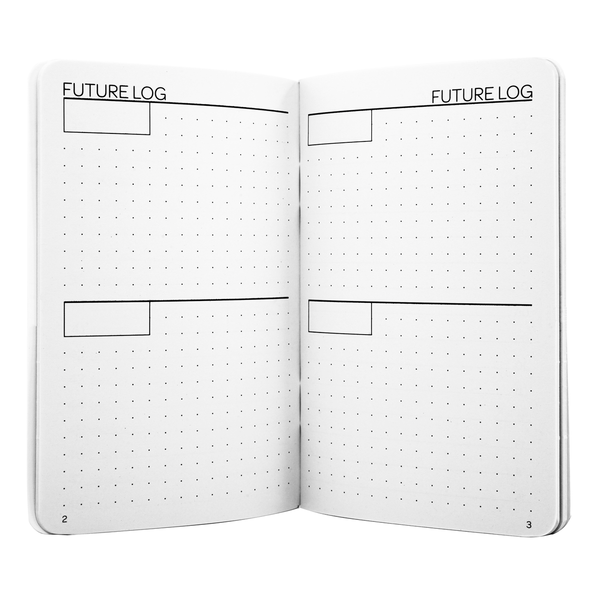 Inky Fingers Pocket Bullet Planner Notebook