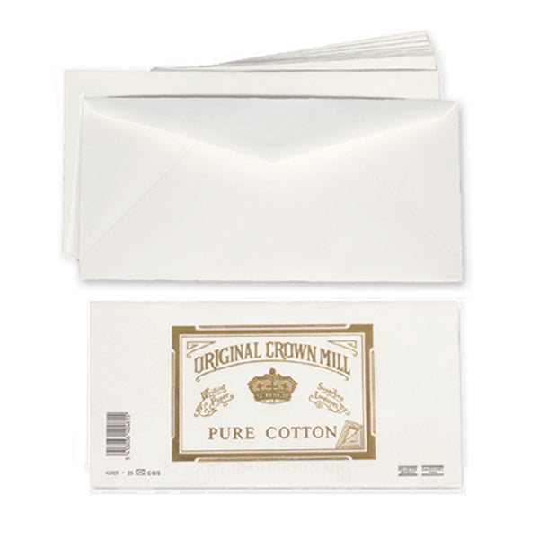 Original Crown Mill A4 Pure Cotton Envelopes