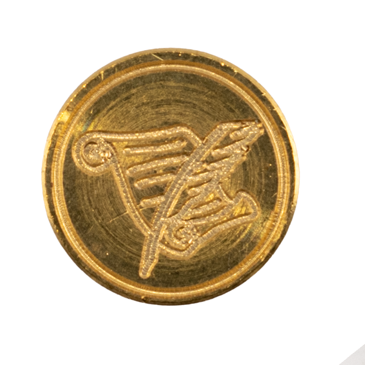 Freund Mayer Brass Scroll and Quill