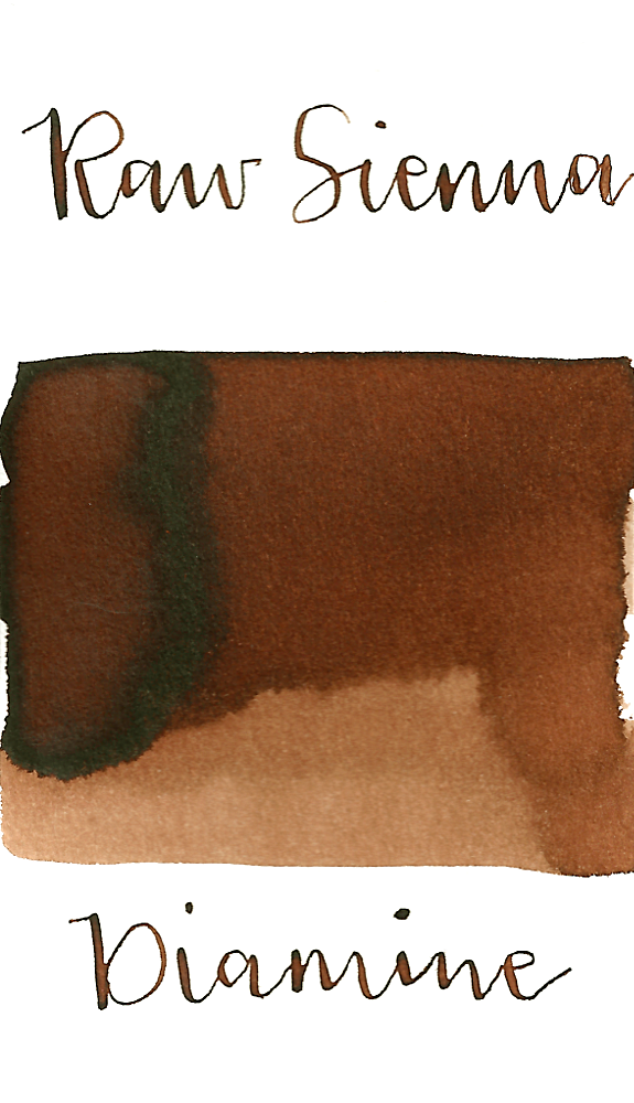 Inkt : Diamine Vulpen Inkt - 30 ml - Raw Sienna