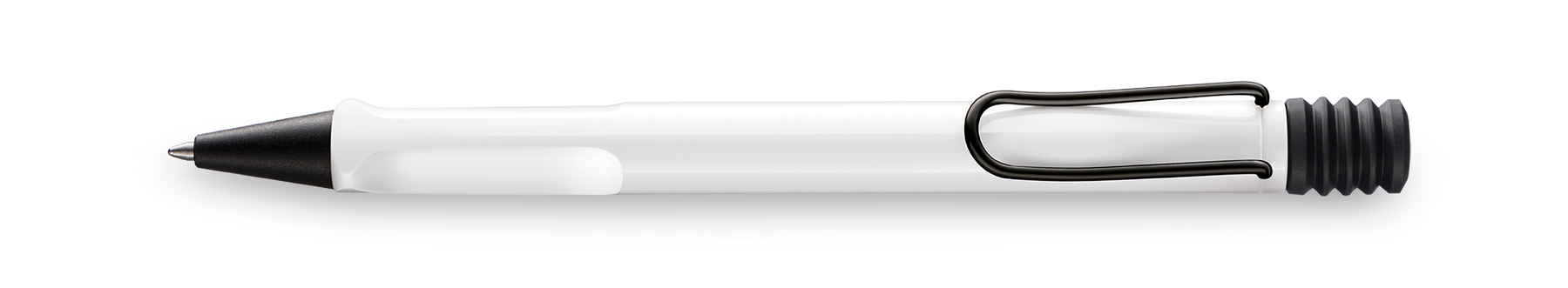 LAMY Safari White / Black clip Ballpoint
