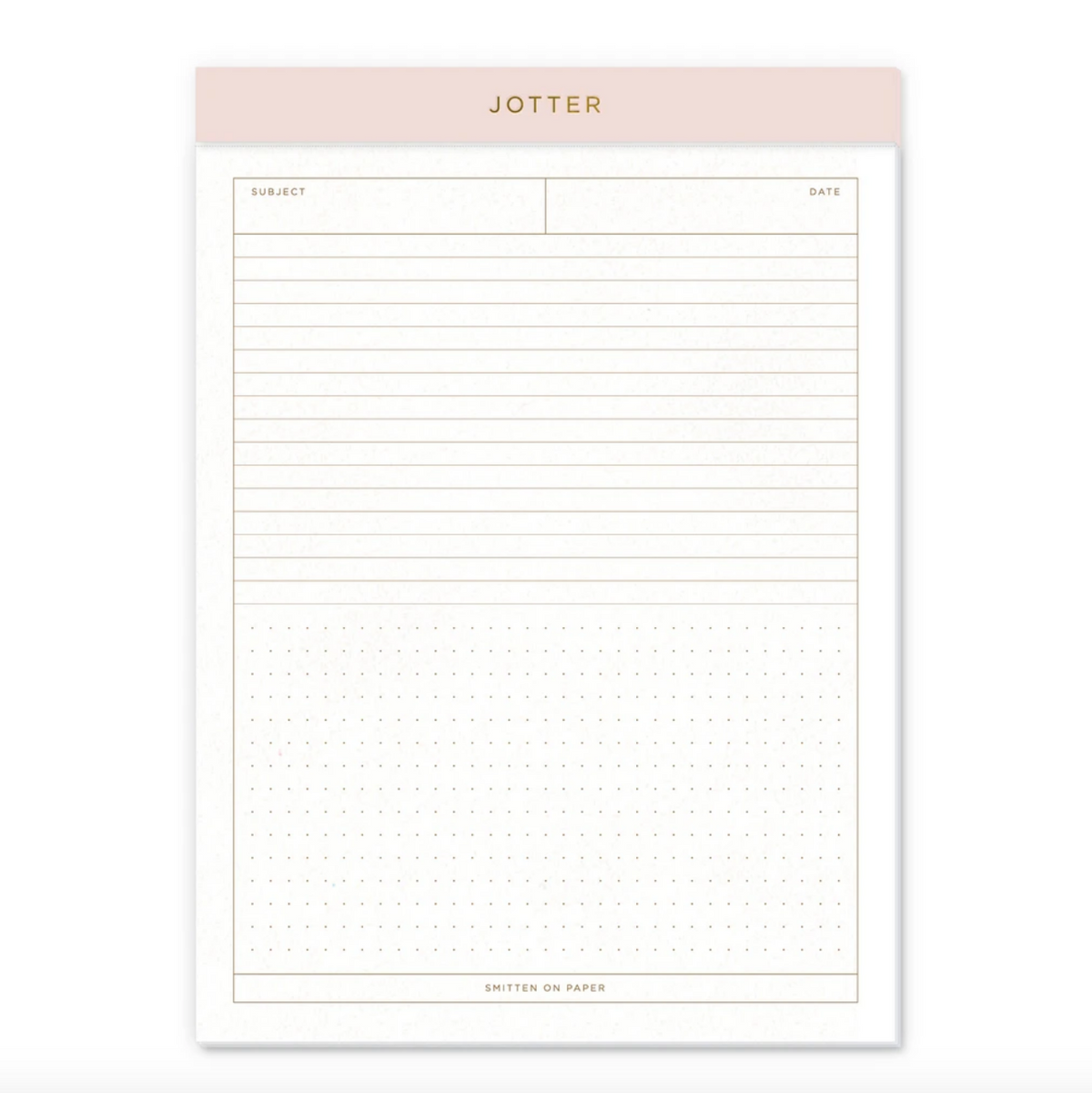 Smitten On Paper Jotter Legal Pad