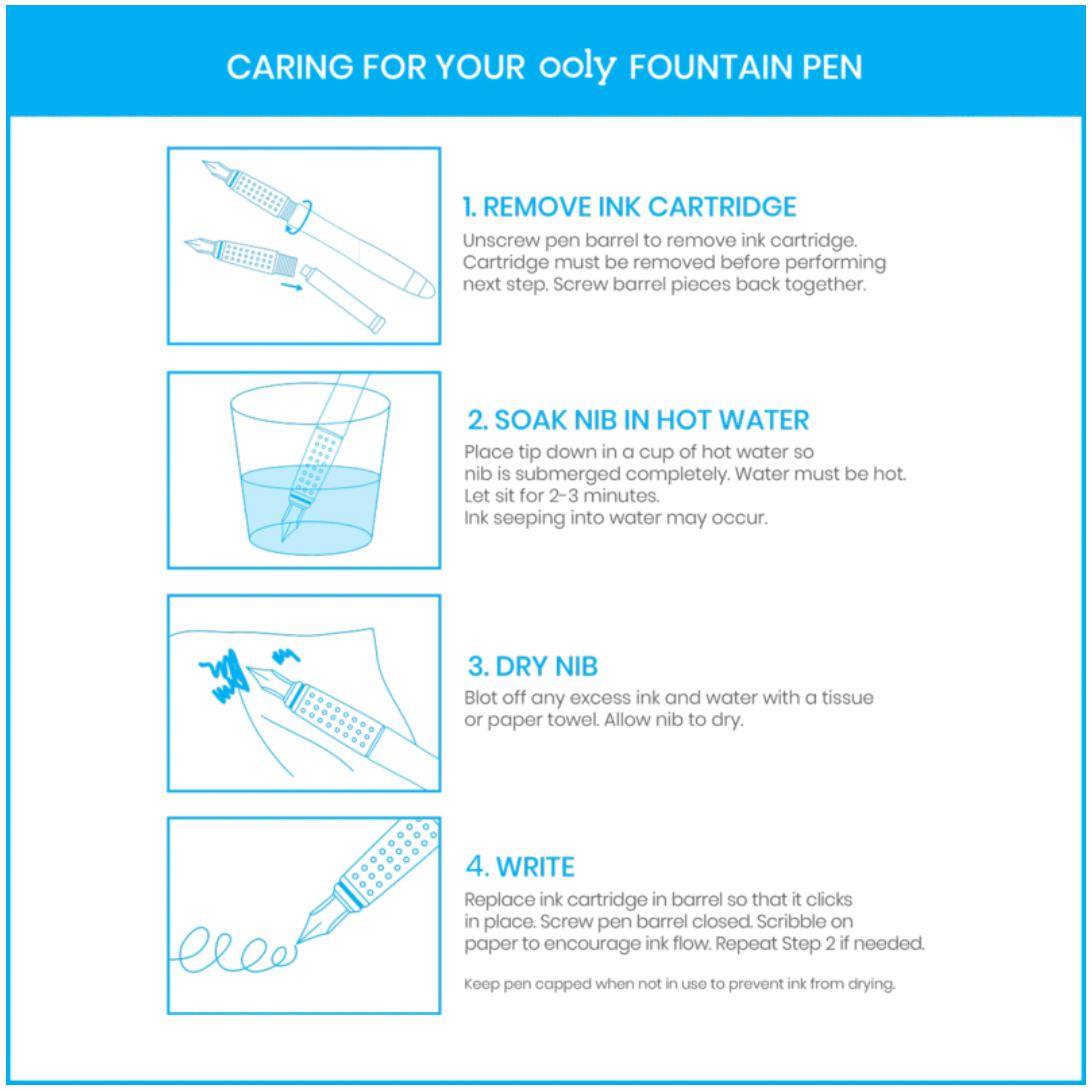 Ooly Splendid Fountain Pen- Black