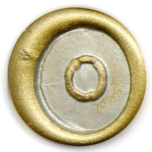 Global Solutions Metal Wax Seal Scroll Handle "Swirl" Letters