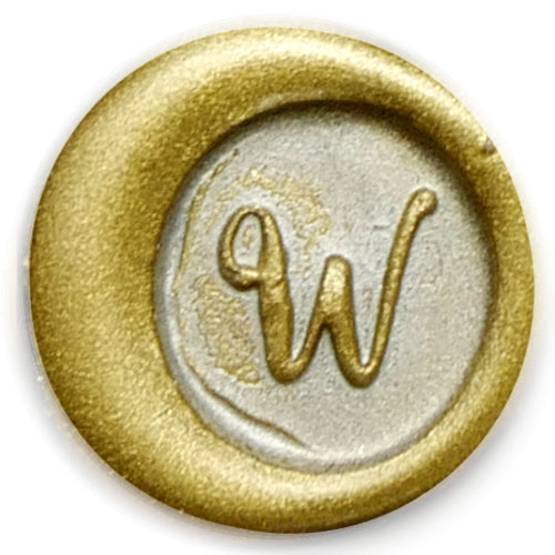 Global Solutions Metal Wax Seal Scroll Handle "Swirl" Letters