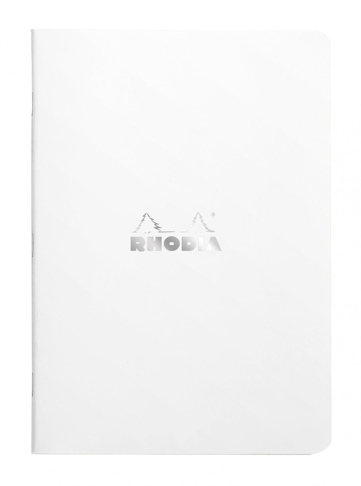 Rhodia Classic Side Staplebound Notebook 6 x 8 1/4- Ice