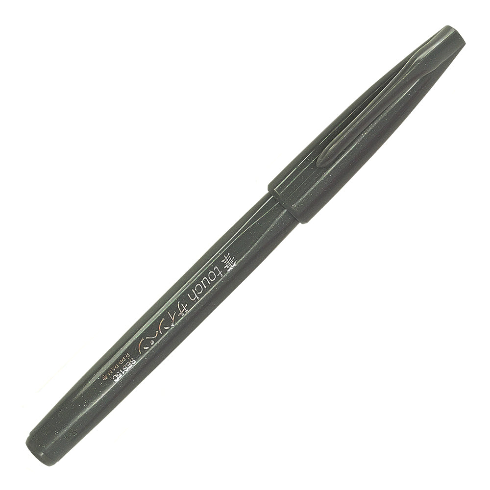Pentel Sign Pen Brush Gray