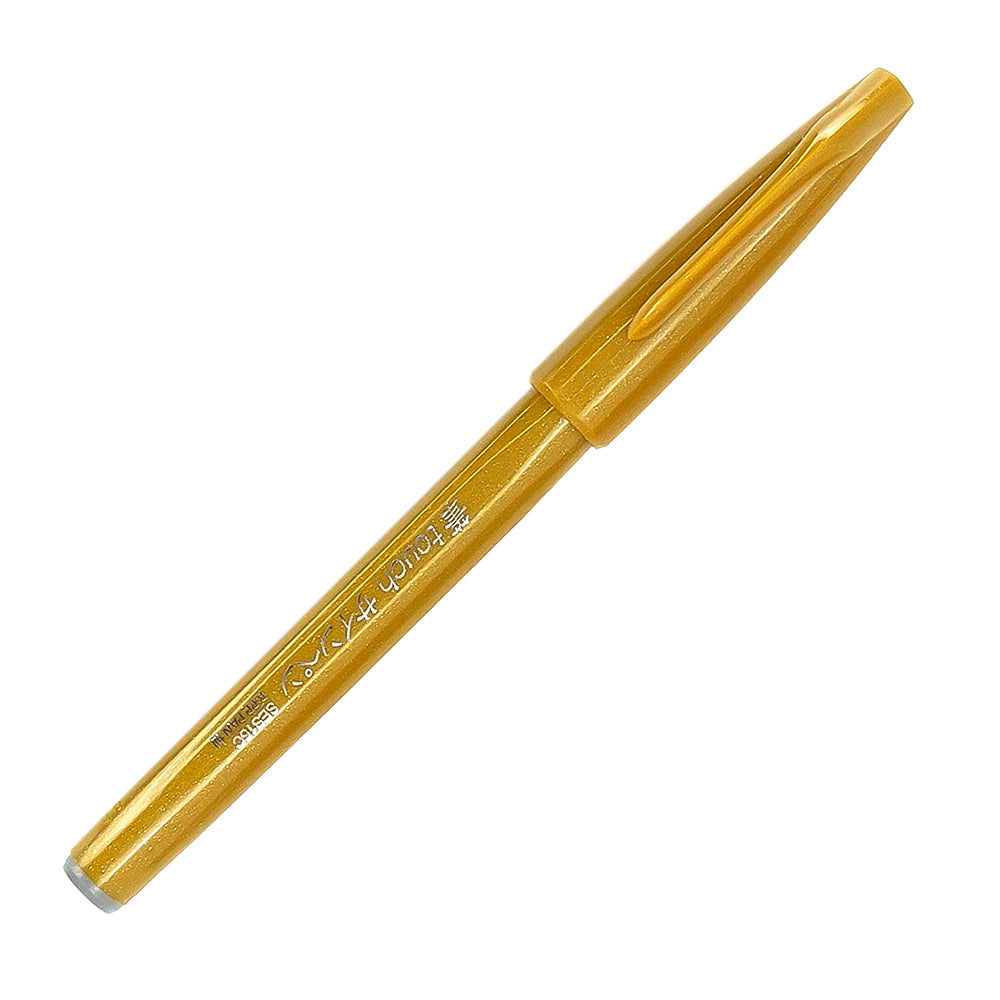 Pentel Sign Pen Brush Ochre