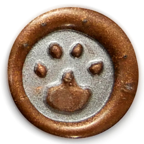Global Solutions Metal Wax Seal Small Paw