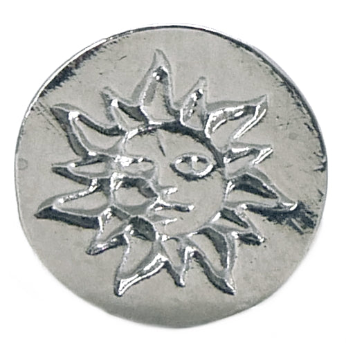 Global Solutions Metal Wax Seal Small Sun with Face