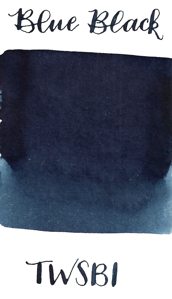 Tinta Twsbi Azul Negro 70 Ml - Para Plumas Estilográficas, Color Azul Negro Impermeable, Incluye Cono Para Aprovechar Hasta La última Gota