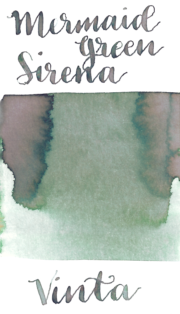 Vinta Inks  - Mermaid Green - Sirena 1952