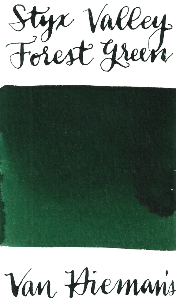 Van Dieman's Styx Valley Forest Green