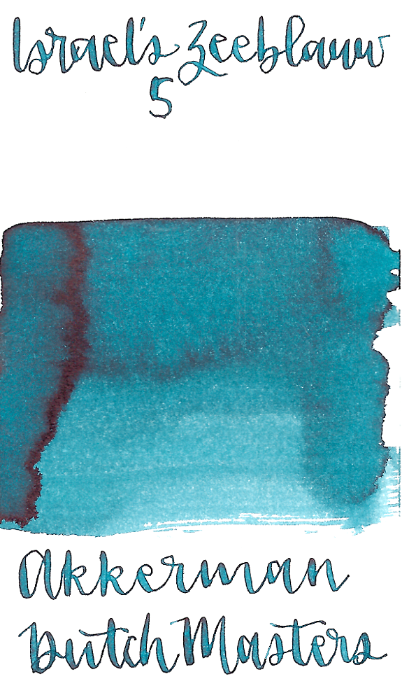 Akkerman Ink Dutch Masters 05 Israel's zeeblauw "sea blue"